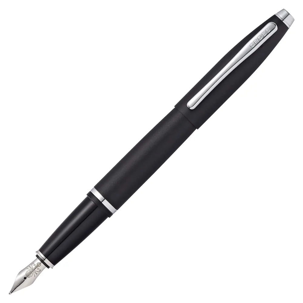 Cross Calais Matt Black Ct M nib Fountain pen