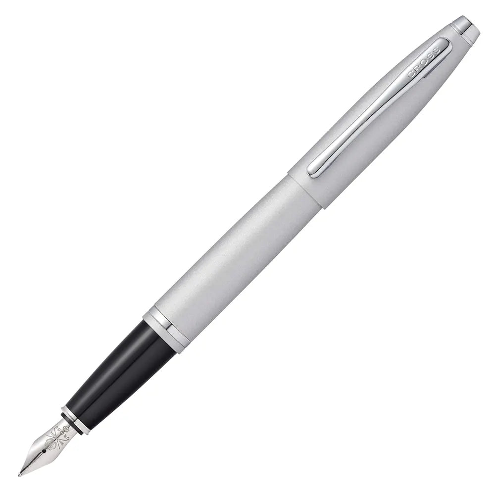 Cross Calais Satin Chrome M nib Fountain pen