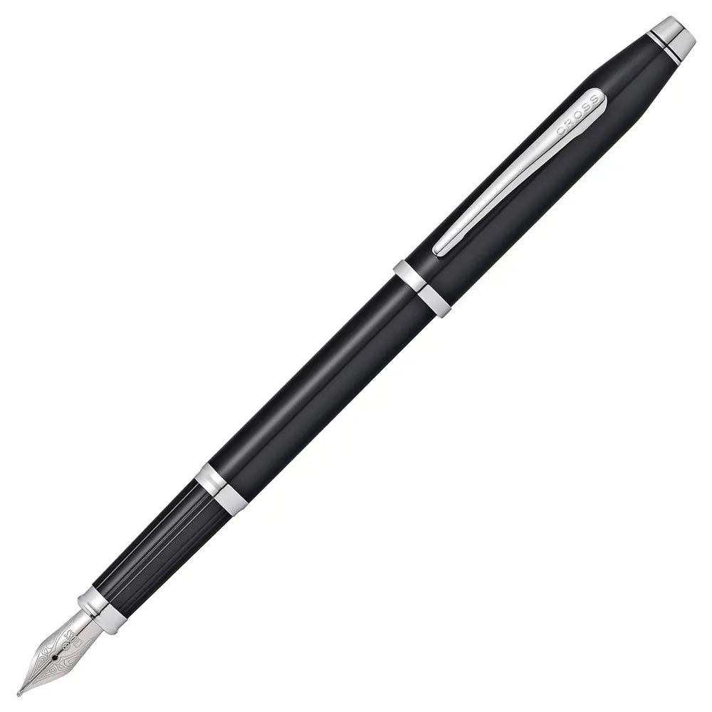 Cross Century Ii Black Chrome M nib Fountain pen