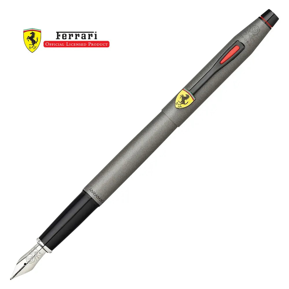 Cross Ferrari Classic Century Titanium Grey Satin Lacquer F nib Fountain pen