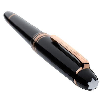 Montblanc Meisterstuck 145 Classique Black Rose Gold Fountain Pen