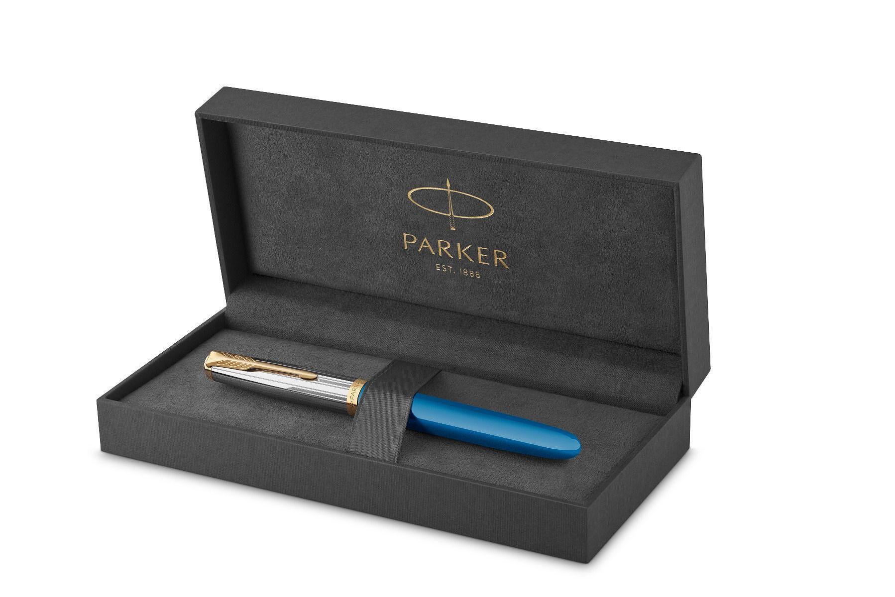 Parker Royal 51 Premium Gt Turquoise Fountain pen