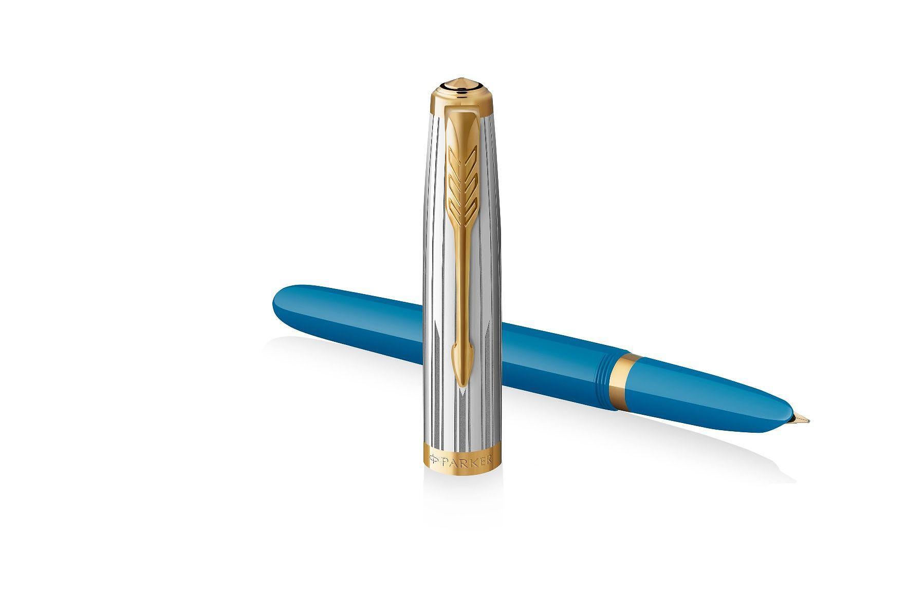 Parker Royal 51 Premium Gt Turquoise Fountain pen