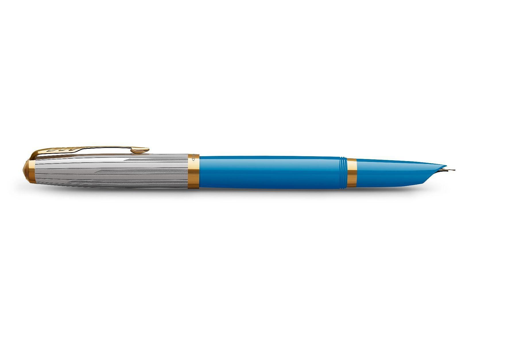 Parker Royal 51 Premium Gt Turquoise Fountain pen