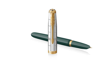 Parker Royal 51 Premium Gt Forest Green Fountain pen