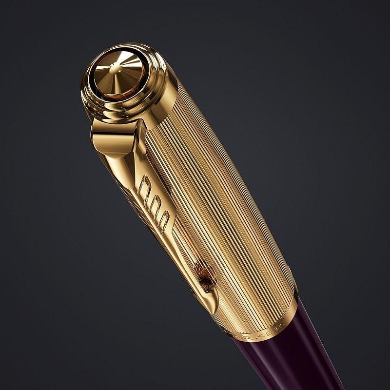 Parker Royal 51 Deluxe Plum Gt Fountain pen Medium nib