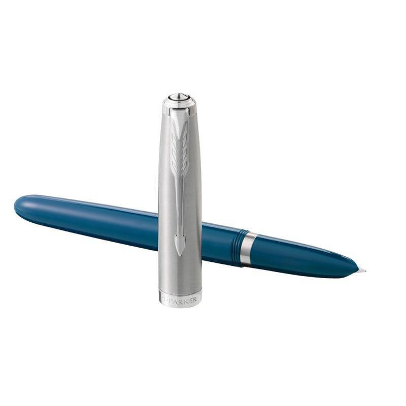 Parker Royal 51 Teal Blue Ct Fountain pen