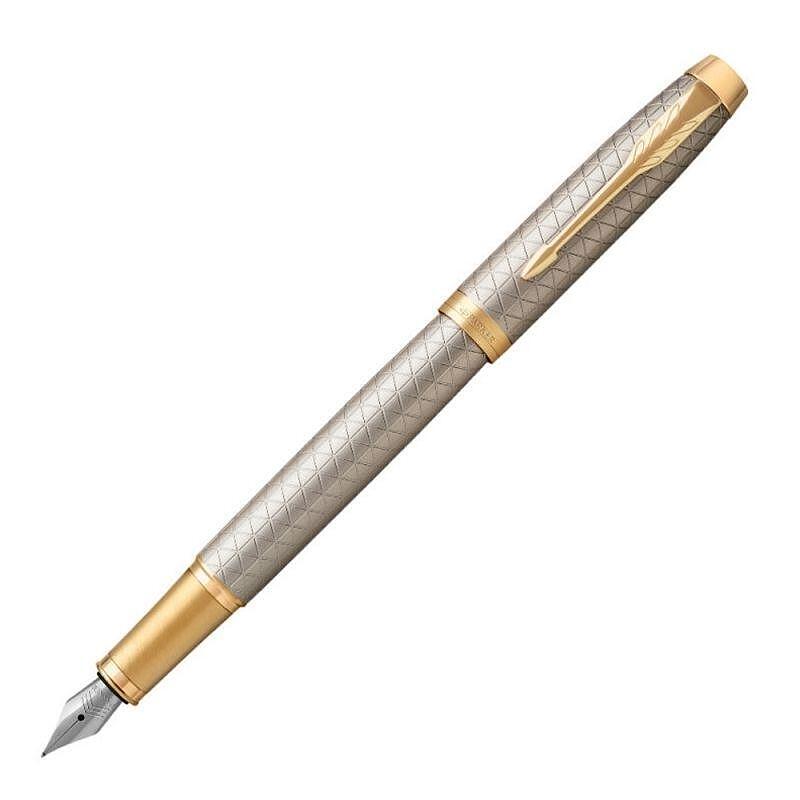 Parker Royal Im Premium Silver Gold Fountain pen