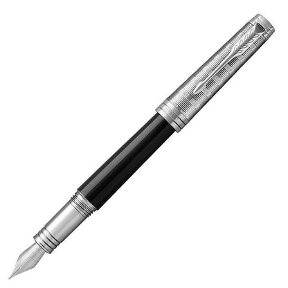 Parker Royal Premier Custom Black Metal Fountain pen