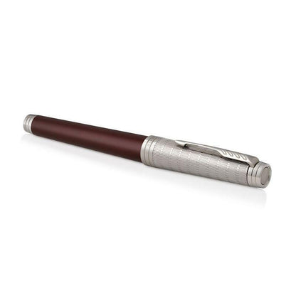 Parker Royal Premier Custom Crimson Red Metal Fountain pen