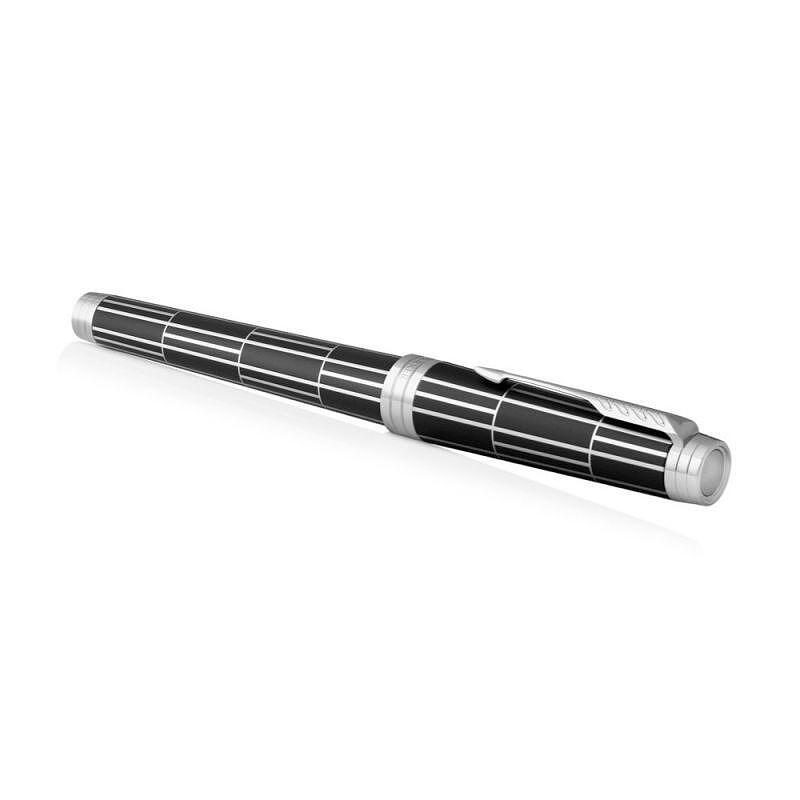 Parker Royal Premier Deluxe Black Silver Fountain pen