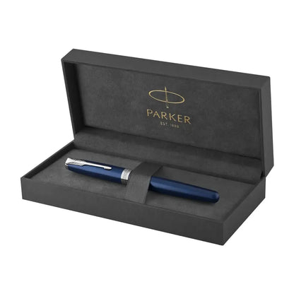 Parker Royal Sonnet Blue Chrome Fountain pen