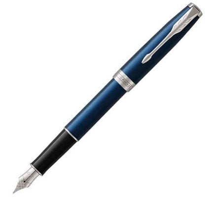 Parker Royal Sonnet Blue Chrome Fountain pen