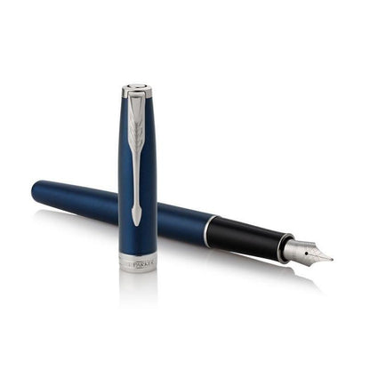 Parker Royal Sonnet Blue Chrome Fountain pen