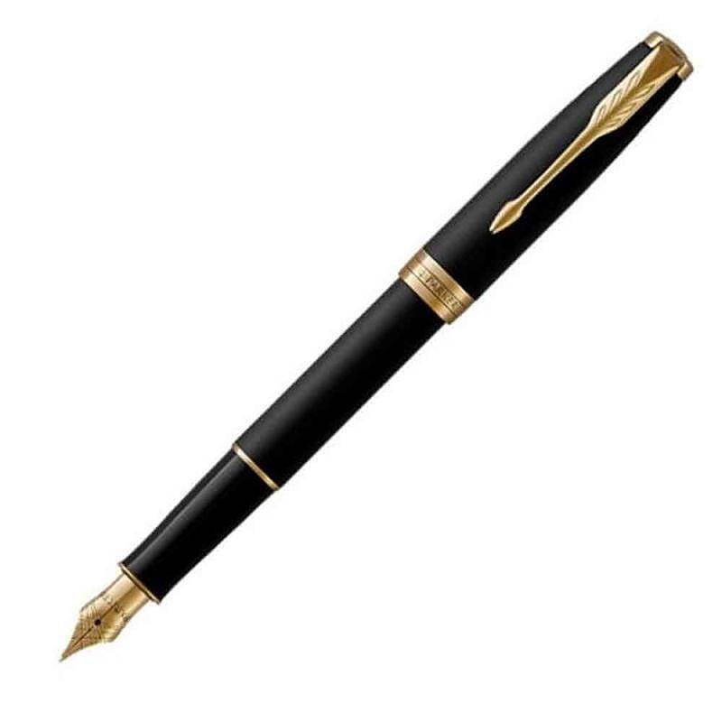 Parker Royal Sonnet Matt Black Gold Fountain pen