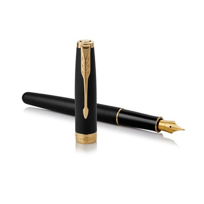 Parker Royal Sonnet Matt Black Gold Fountain pen