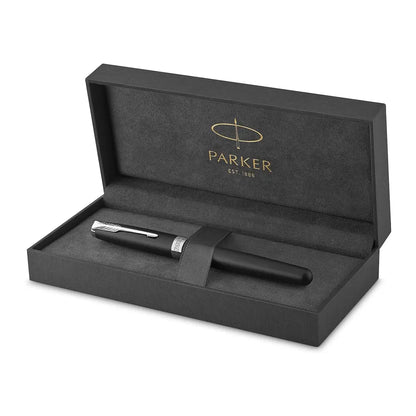 Parker Royal Sonnet Matte Black Chrome Fountain pen