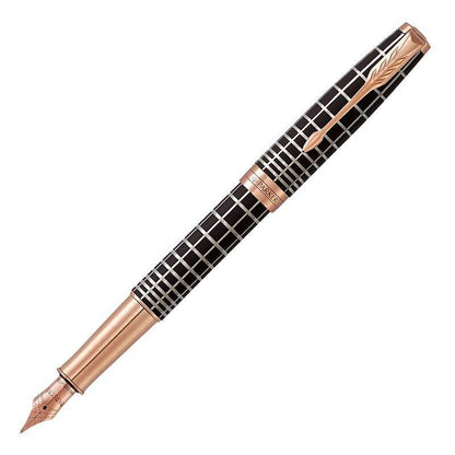 Parker Royal Sonnet Premium Brown Rubber Gold Fountain pen