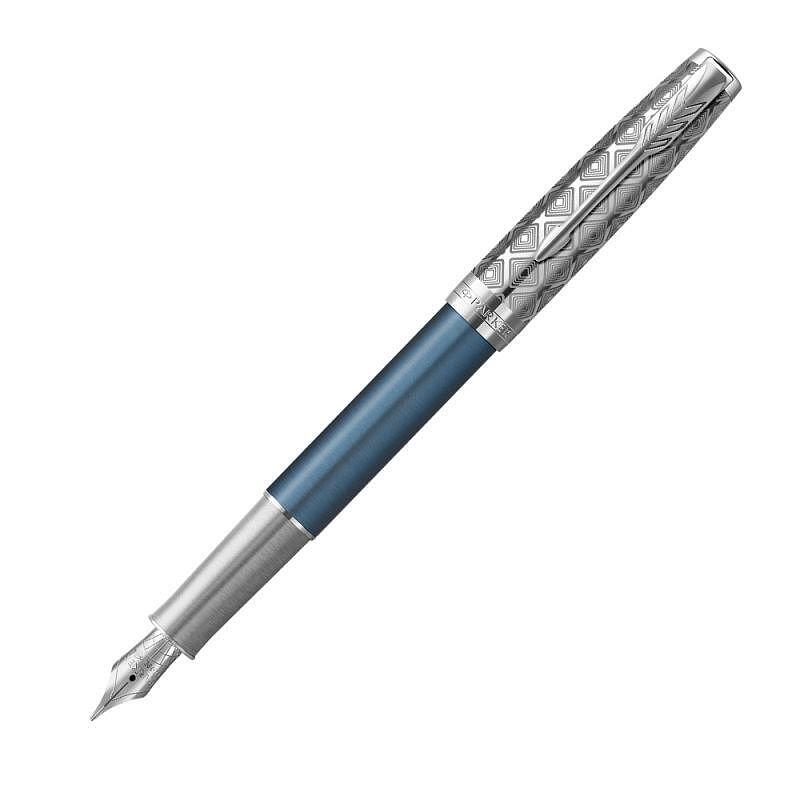 Parker Royal Sonnet Premium Metal Blue Ct Fountain pen