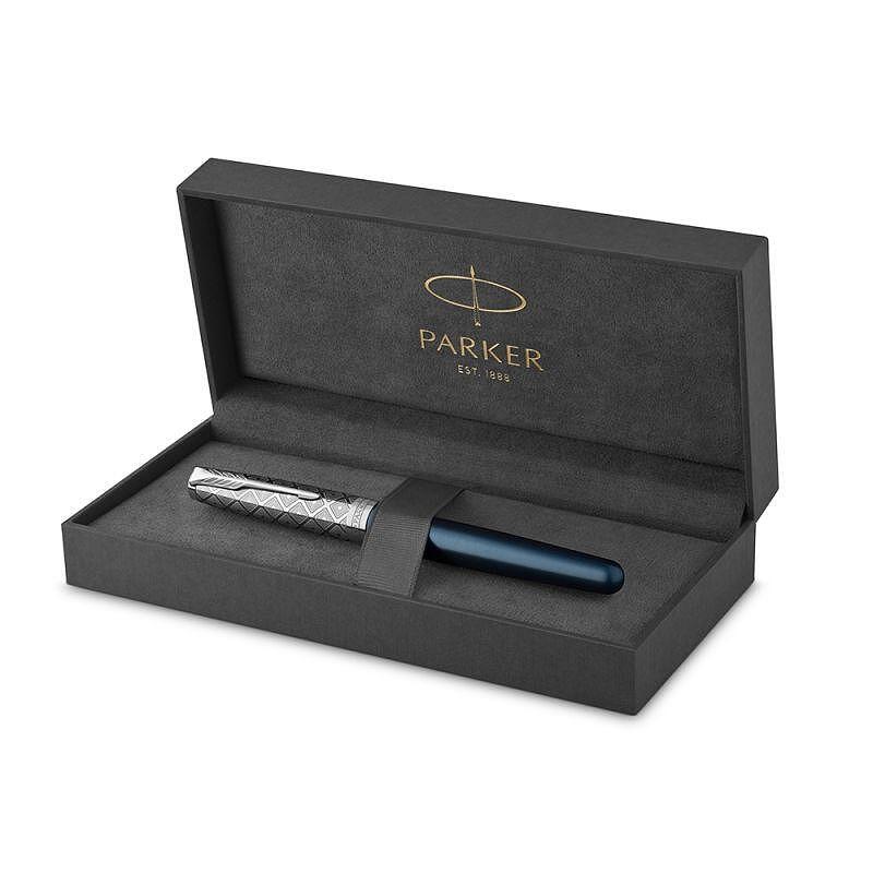 Parker Royal Sonnet Premium Metal Blue Ct Fountain pen