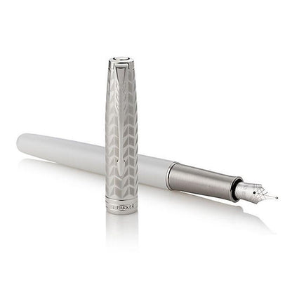 Parker Royal Sonnet Premium Pearl Metal Fountain pen