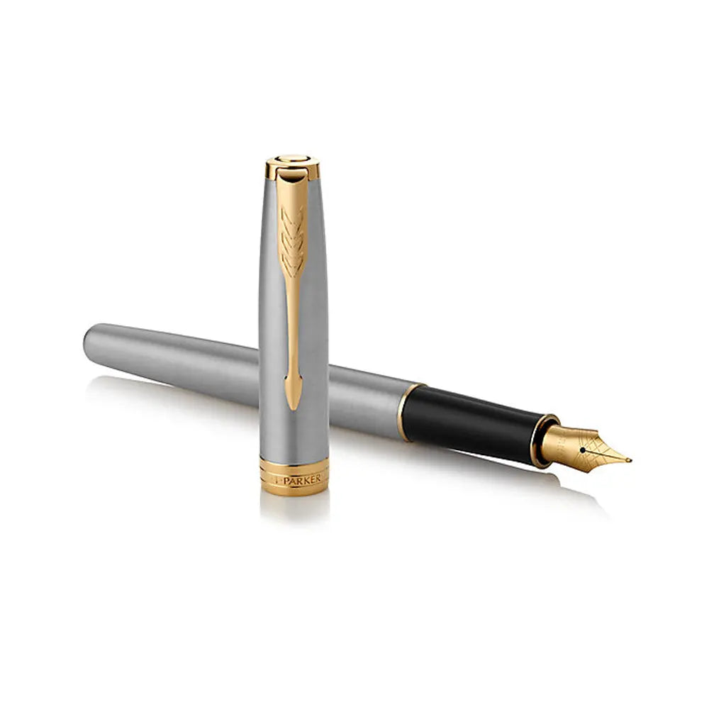 Parker Royal Sonnet Steel Gold Fountain pen