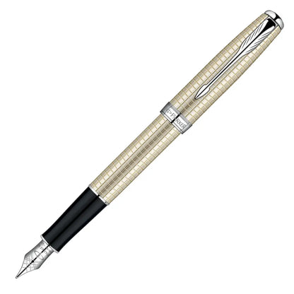 Parker Sonnet Premium Silver Chrome Fountain pen