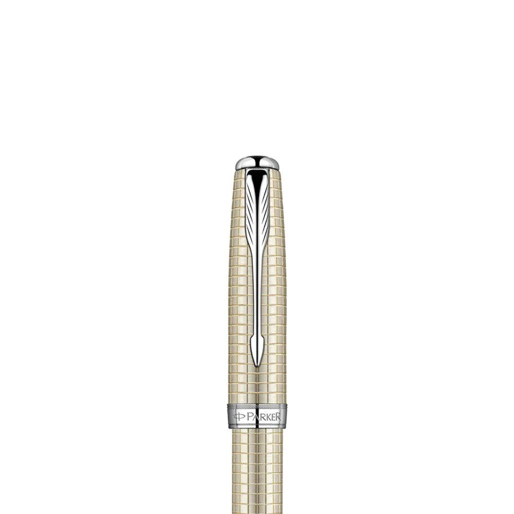 Parker Sonnet Premium Silver Chrome Fountain pen