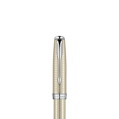 Parker Sonnet Premium Silver Chrome Fountain pen