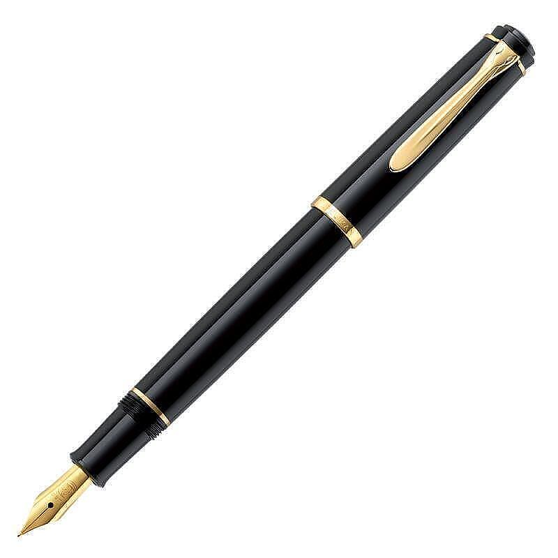 Pelikan 200 Series Fountain pen F nib Black