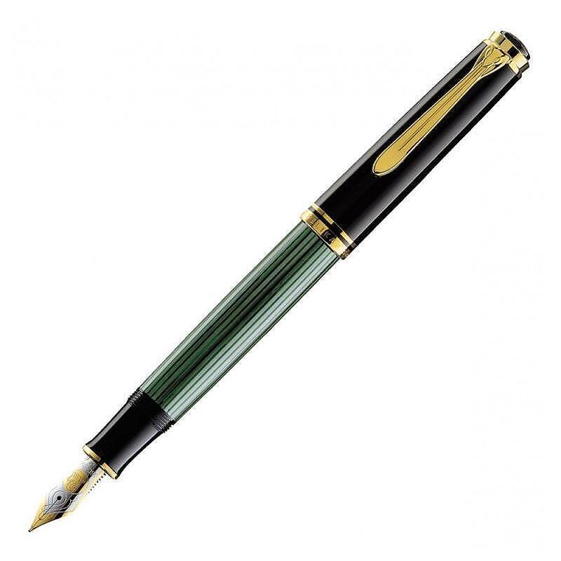 Pelikan Souveran 1000 Series Black Green Fountain pen F nib