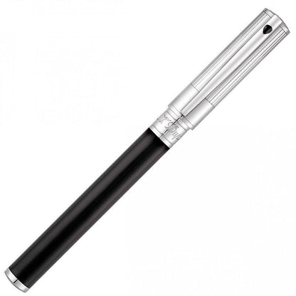 S T Dupont D Initial Black Ct Rollerball pen