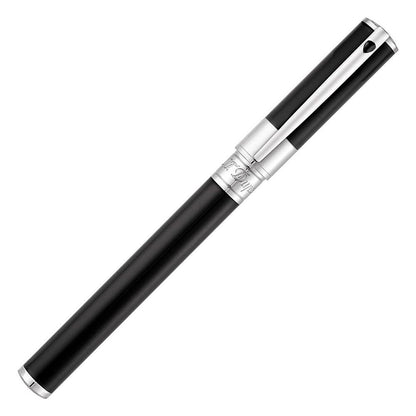 S T Dupont D Initial Black Ct Fountain pen Medium nib