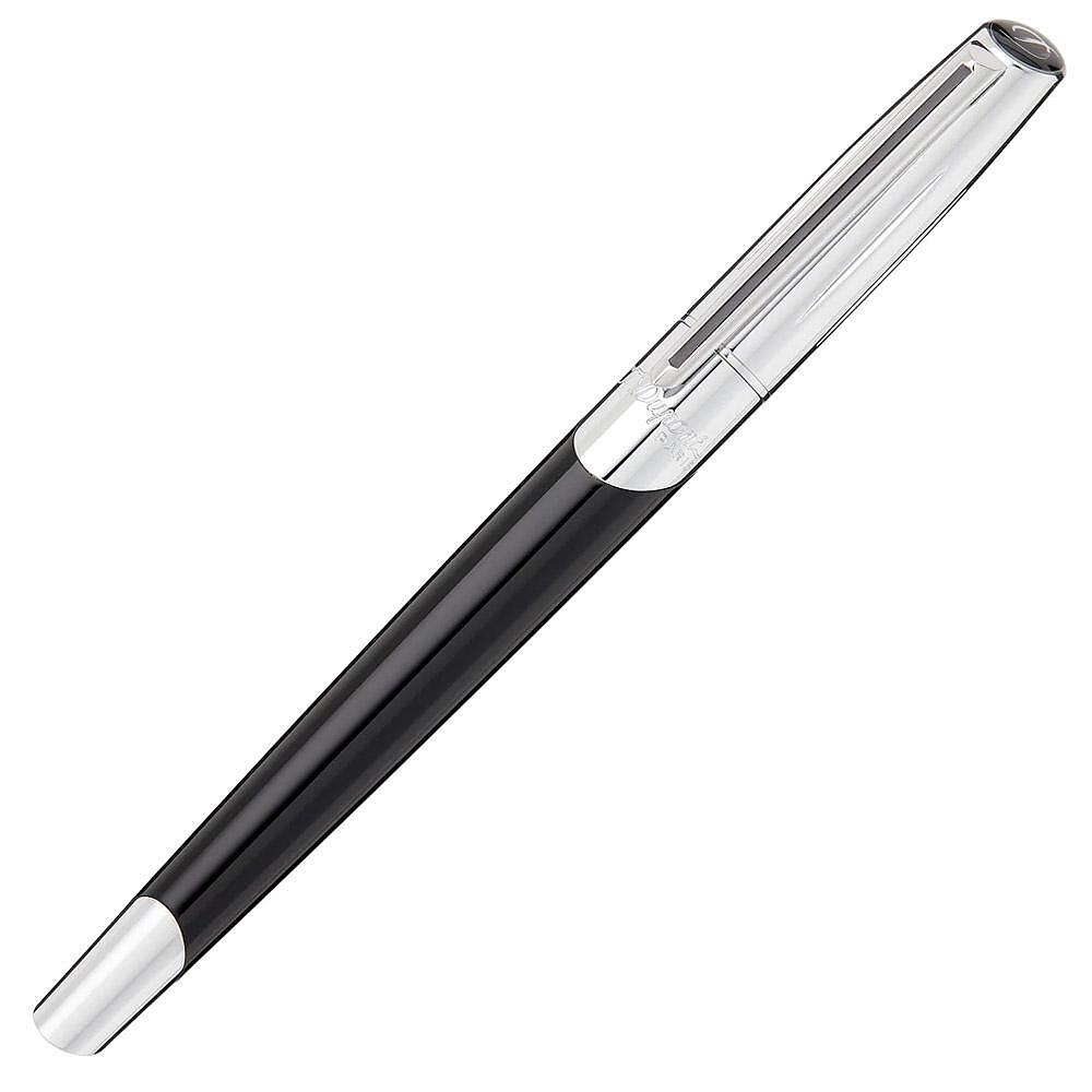 S T Dupont Defi Millenium Silver Black Fountain pen