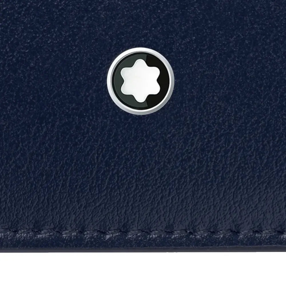 Montblanc Meisterstuck 6Cc Blue Wallet