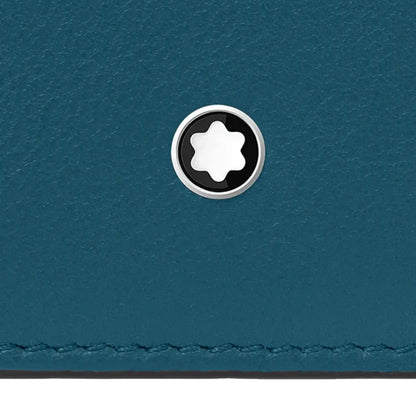 Montblanc Meisterstuck Soft 6Cc Blue Leather Wallet