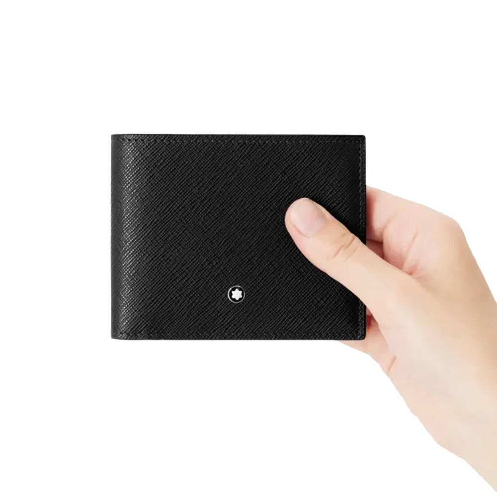 Montblanc Sartorial 6Cc Black Wallet