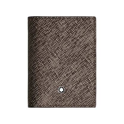 Montblanc Sartorial Mini 4Cc Brown Leather Wallet