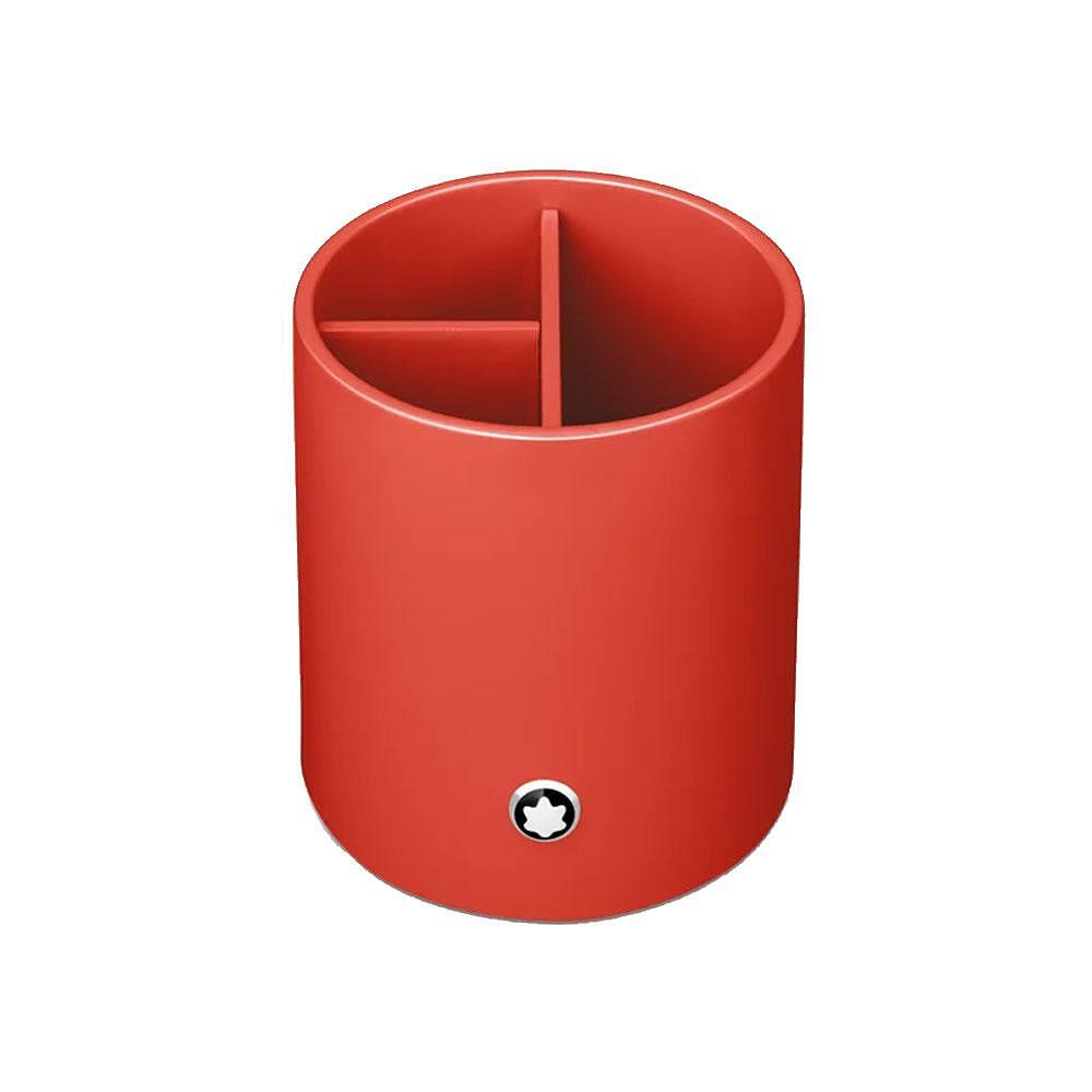 Montblanc Round Pen Holder in Coral Lacquer