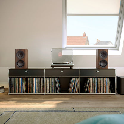 KEF Q Concerto Meta Hi-Fi Speakers Walnut