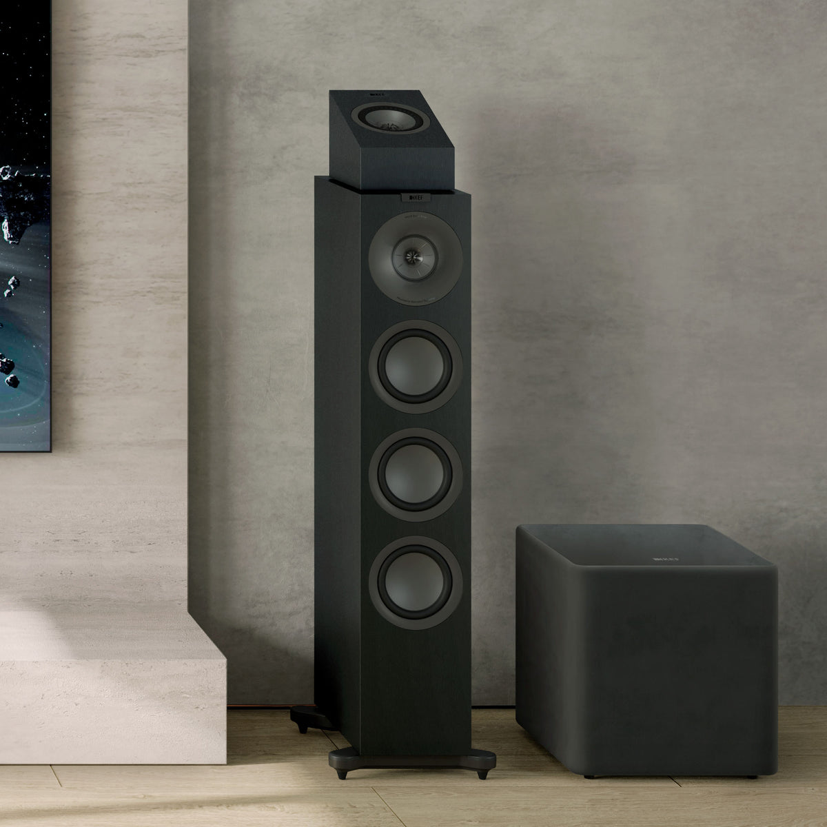 KEF Q8 Meta Black