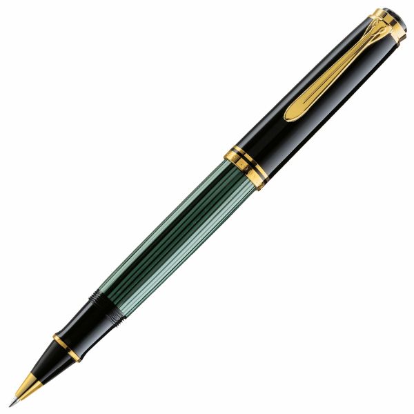 Pelikan Souveran 800 Series Black Green Rollerball pen