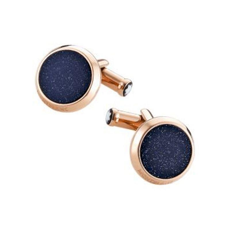 Montblanc Meisterstuck Blue Rose Cufflinks