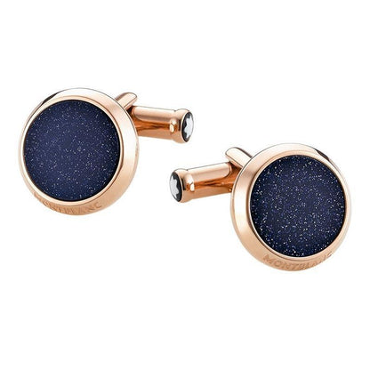 Montblanc Meisterstuck Blue Rose Cufflinks