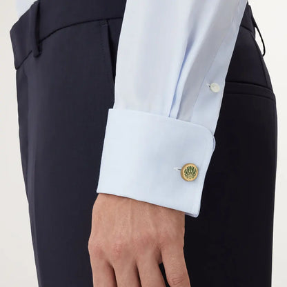 Montblanc Meisterstuck The Origin Collection Solitaire Green Cufflinks