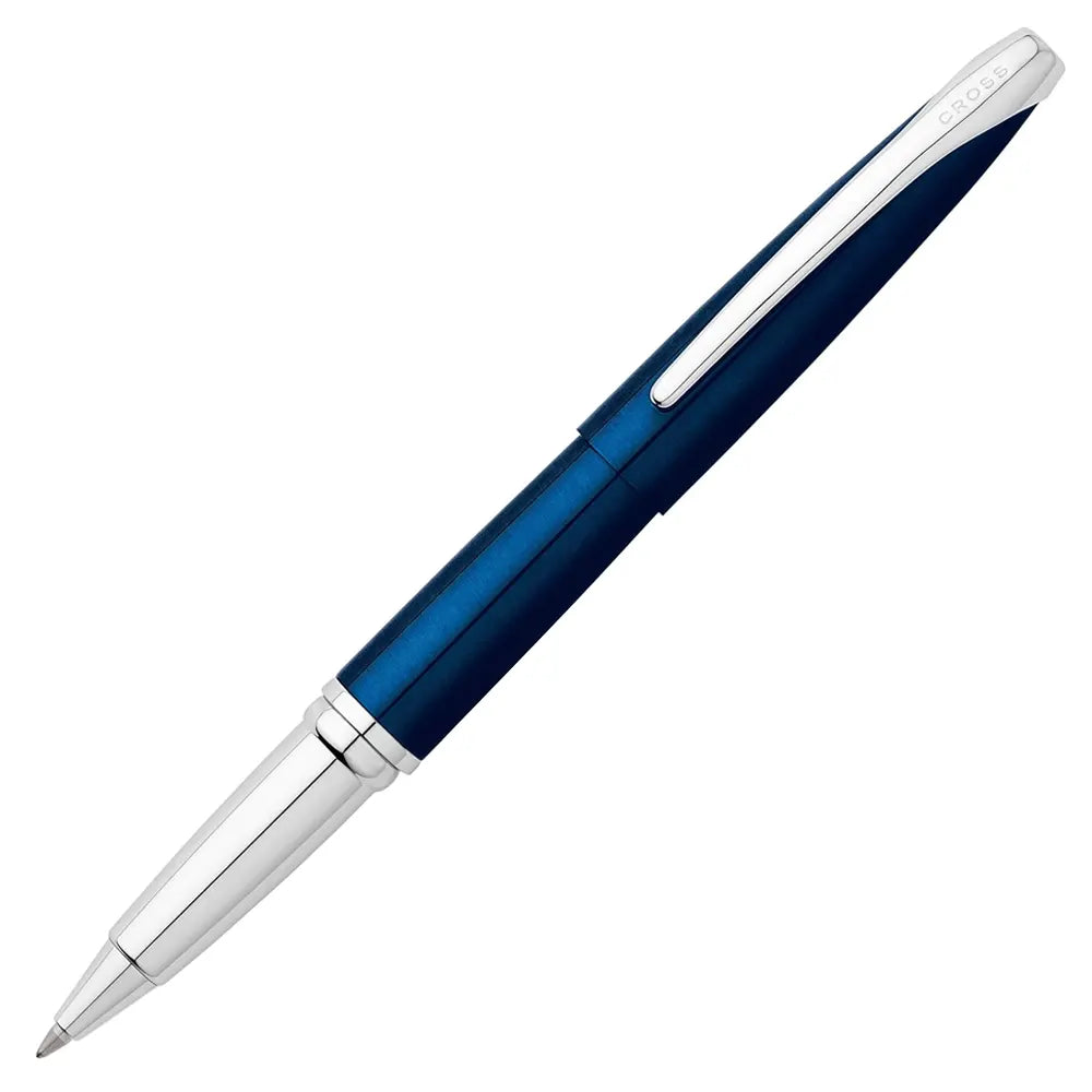 Cross Atx Translucent Blue Lacquer Rollerball pen