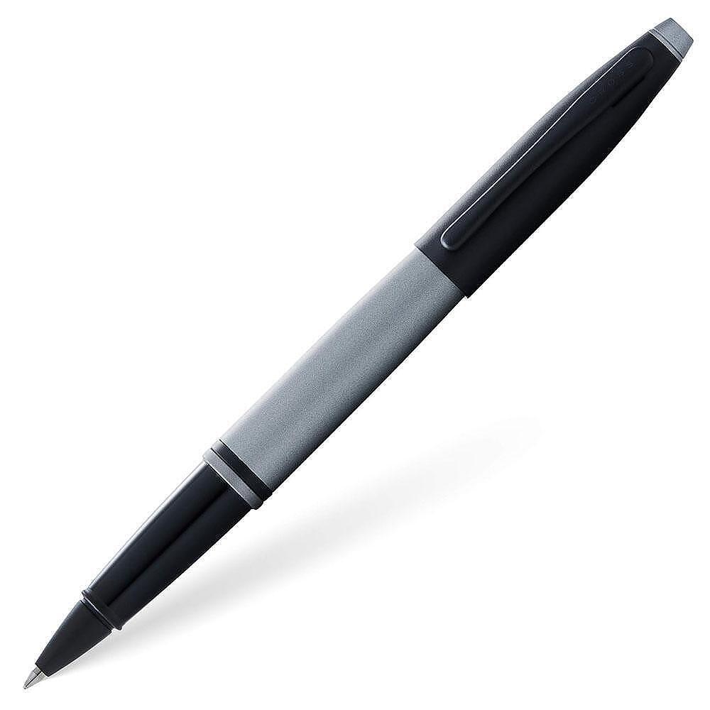 Cross Calais Matte Gr Y And Black Lacquer Rollerball pen