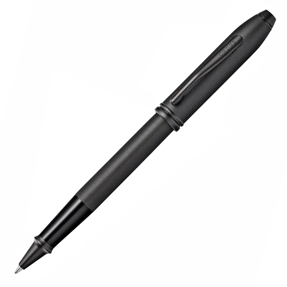 Cross Townsend Black Micro Knurl Grip Rollerball pen