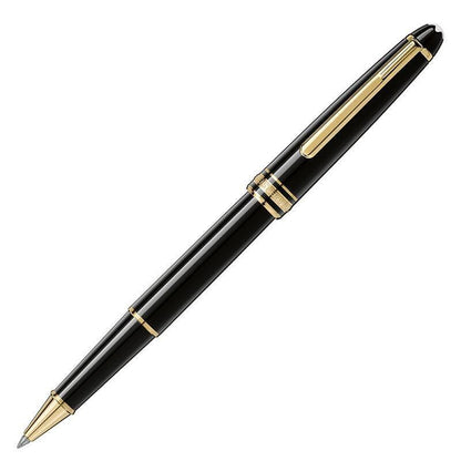 Montblanc Meisterstuck 163 Classique Black Gold Rollerball Pen