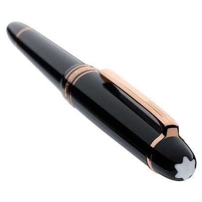 Montblanc Meisterstuck 163 Classique Black Red Gold Rollerball Pen